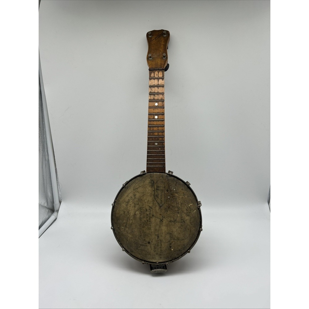 Vintage Slingerland Banjo Ukulele Banjolele Maybell Music Instrument 1920's-1930